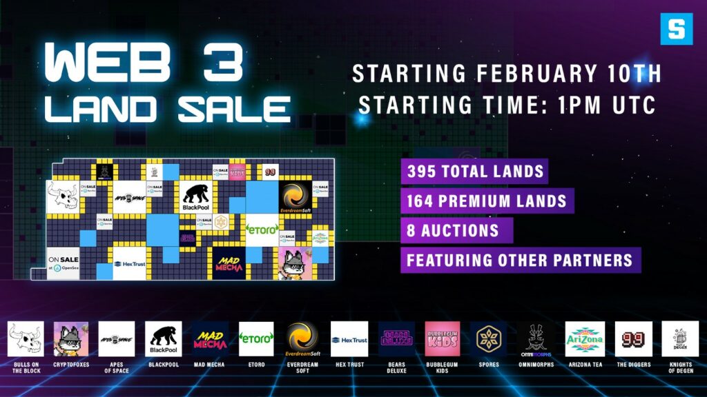 The Web 3 LAND Sale The Web 3 LAND Sale