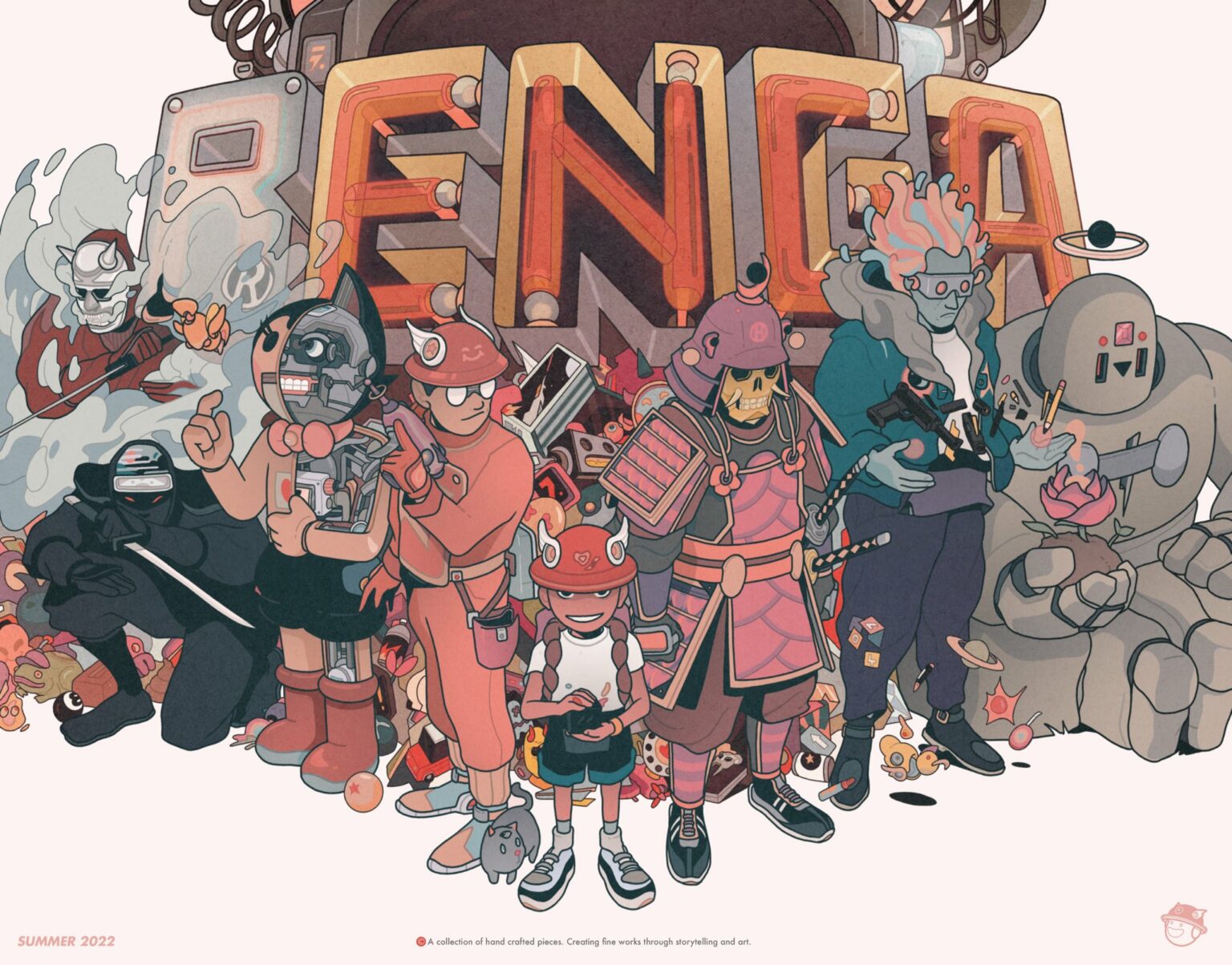 Image of RENGA NFT characters