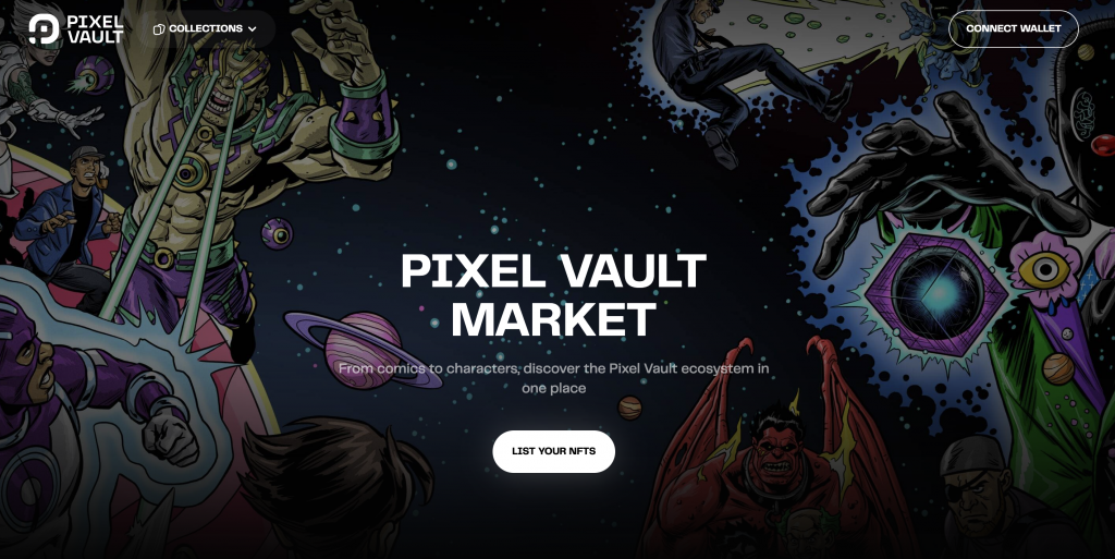 Pixel Vault Partners With Rarible To Launch Custom Marketplace NFT Evening