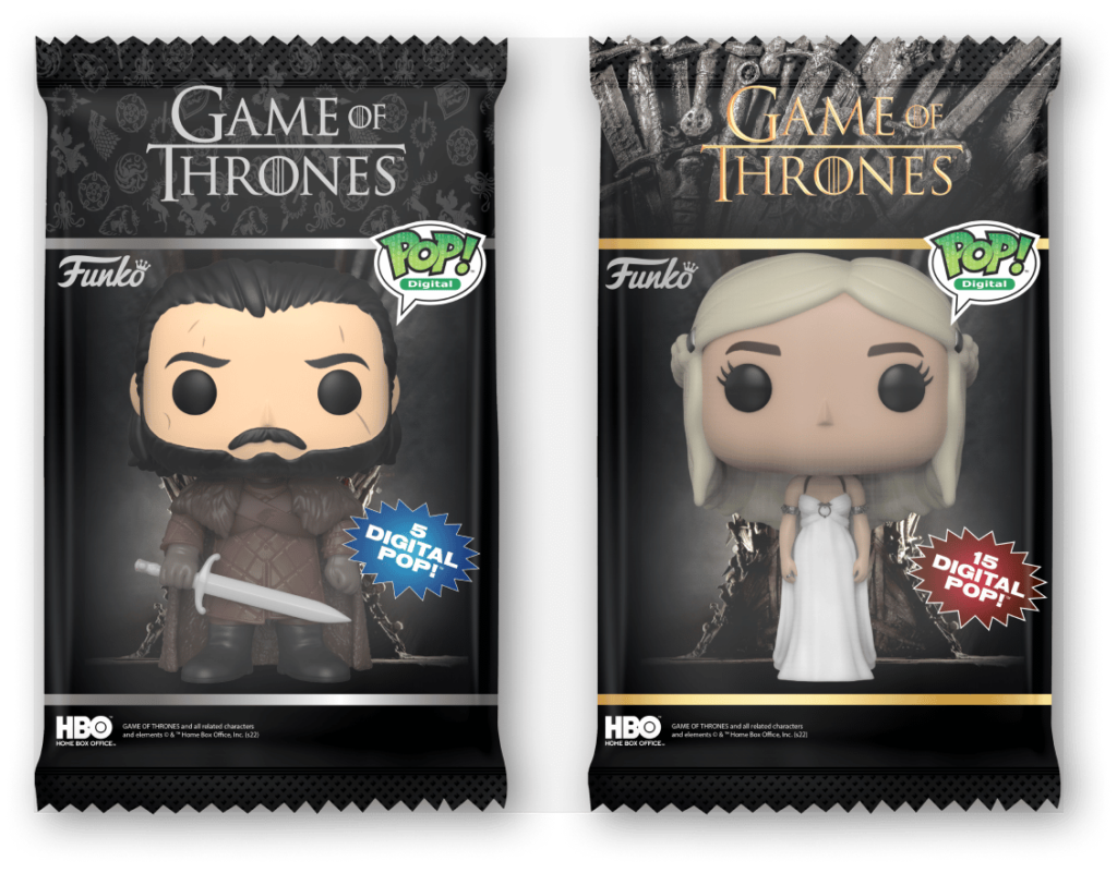 Game of Thrones NFTs finally here thanks to Funko Digital Pop! image of Game of Thrones Funko NFT