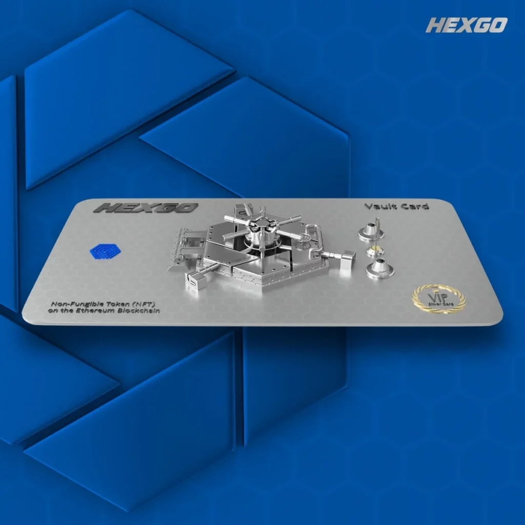 HEXGO NFT silver vault card