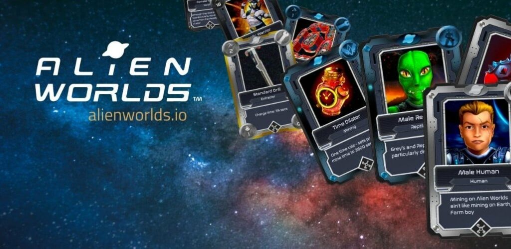Alien Worlds Introduces In-Game DAOs To Control Huge Funds graphic representation of alien worlds