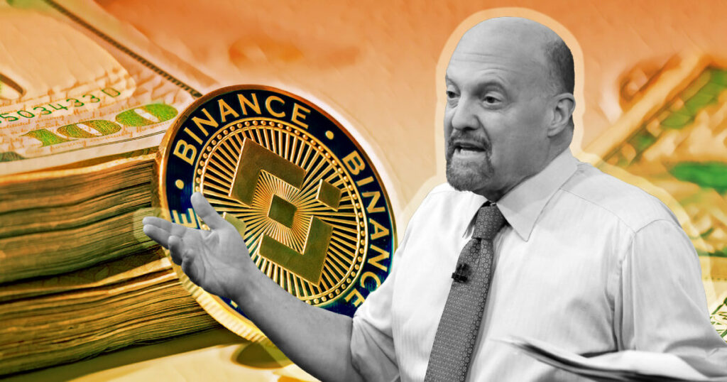 CNBC’s Jim Cramer calls Binance “way too sketchy” CNBC’s Jim Cramer calls Binance “way too sketchy”