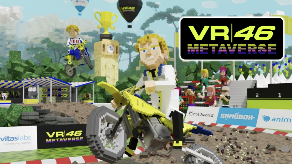 Valentino Rossi Steps into The Sandbox with ValeVerse Valentino Rossi Steps into The Sandbox with ValeVerse